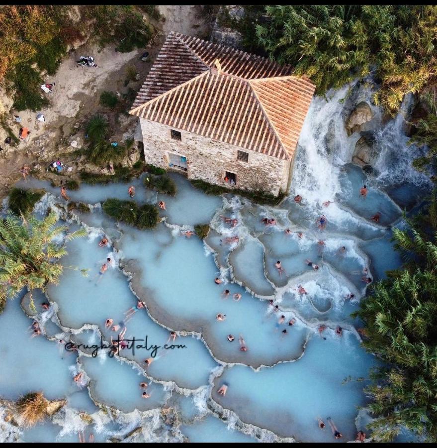I Ricordi Lägenhet Sovana Exteriör bild